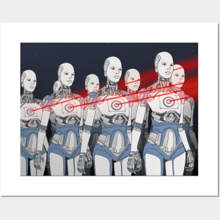 Robot Army Posters and Art
